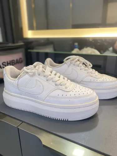 Tênis Nike Air Force 1 Plataforma Branco - Original