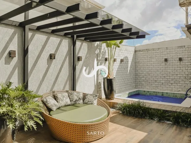 Sobrado com Piscina Aquecida e Vista Panorâmica | Antônio Fernandes | 235 m²
