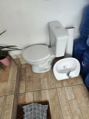 Vaso sanitário e pia