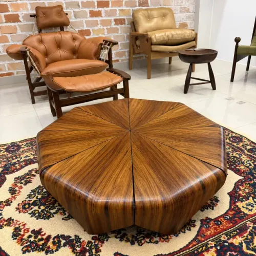 Mesa de Centro Pétala Jorge Zalszupin Original