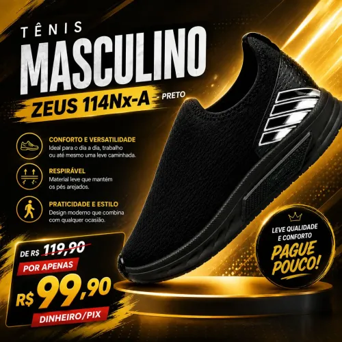 TÊNIS MASCULINO ZEUS