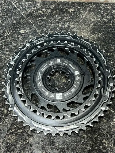Coroa Sram force 48/35 com medidor de potência integrado
