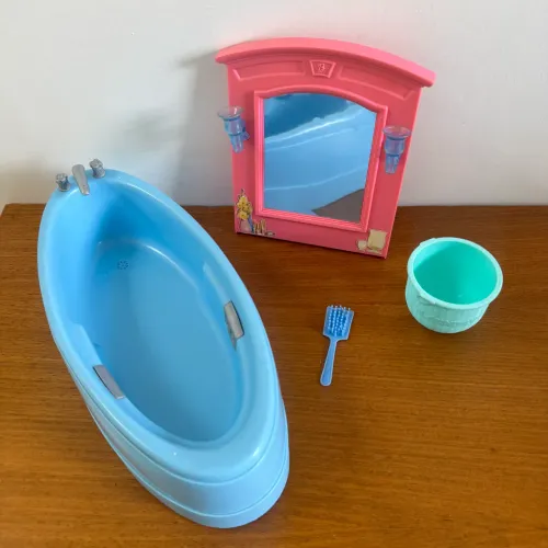 Banheira Barbie Casa Barbie Banheiro Barbie