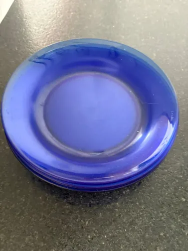 Pratos Duralex Azul Original