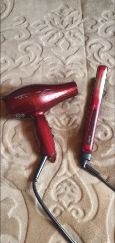 Secador profissional taiff + prancha gama