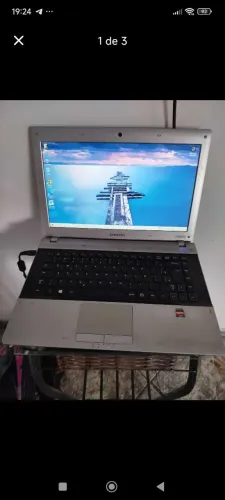 Notebook Samsung 6GB memória RAM SSD 128GB