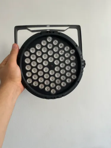 4 refletor slim 60 LEDS de 3w RGB TRILED