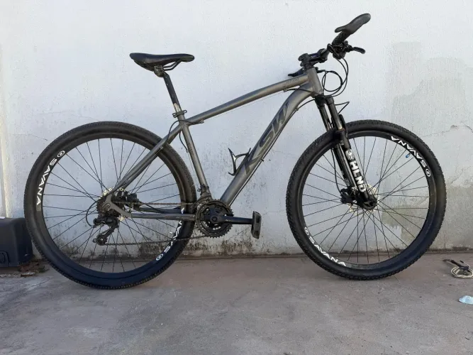 Bicicleta freio a óleo ksw aro 29
