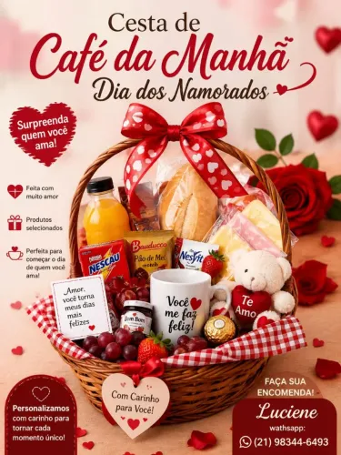 Cestas dia dos Namorados