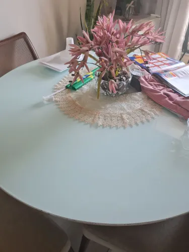 Tampo de Mesa Off White