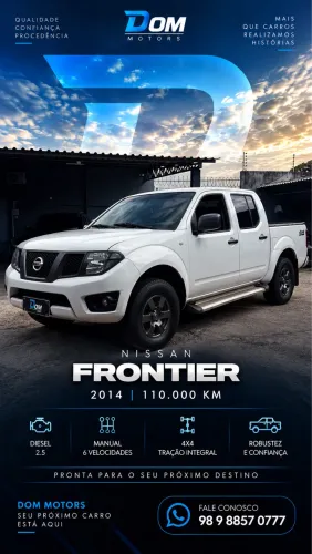 Nissan Frontier S CD 4X4 2.5 TB Diesel 2014
