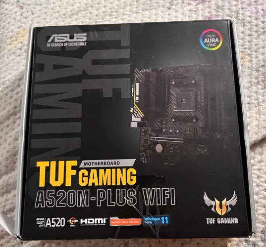 Placa Mãe Asus Tuf Gaming a520M Plus Wifi