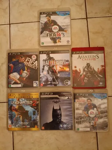 Vendo jogo de ps3 extremamente conservados