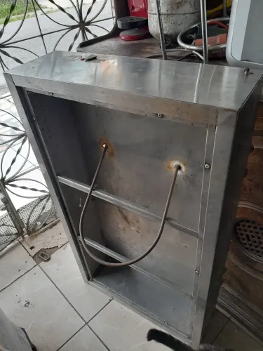 Caixa de inoxidável 