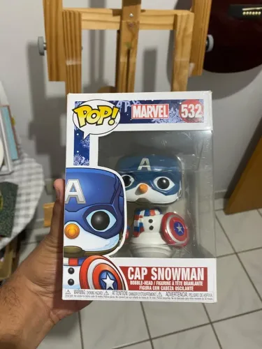 [Funko Pop] Natal Edition - Capitão América