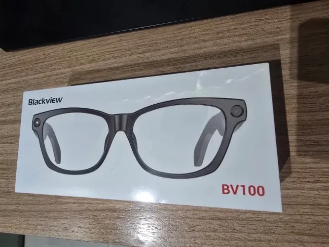 Óculos Inteligente Smart Blackview Bv100 Câmera 1080p Bluetooth Wifi