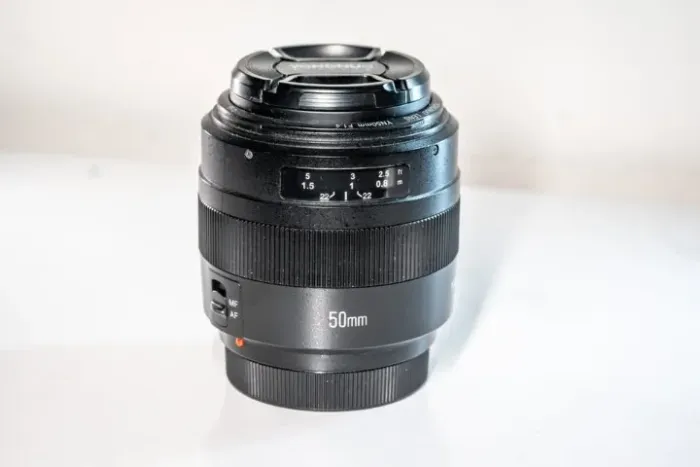 Lente Yongnuo YN50mm f1.4 Canon, Ótimo Estado, Bokeh Cinematográfico