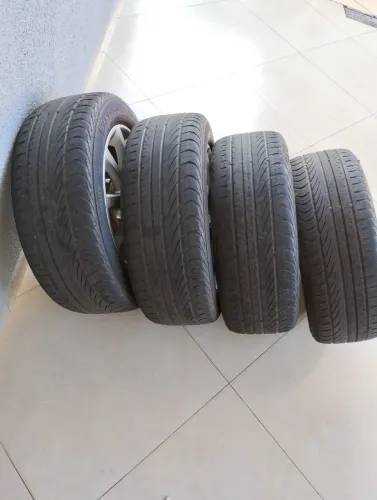 Rodas 16 x 112 x5 com pneu