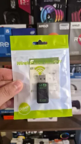 Adaptador USB Wifi 2Ghz 5Ghz e Bluetooth novo lacrado com garantia!