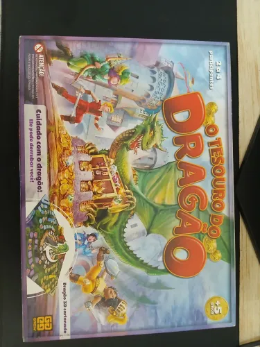 Jogo de tabuleiro O Tesouro do Dragão (Grow)