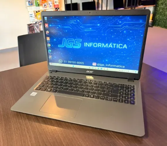 Core i3 - 10ª geração/4GB RAM/ SSD de 256GB- ACER ASPIRE 3