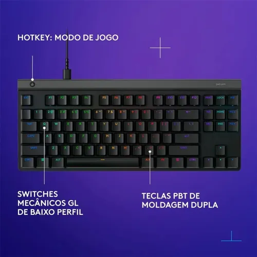Teclado mecânico Logitech G515 TKL