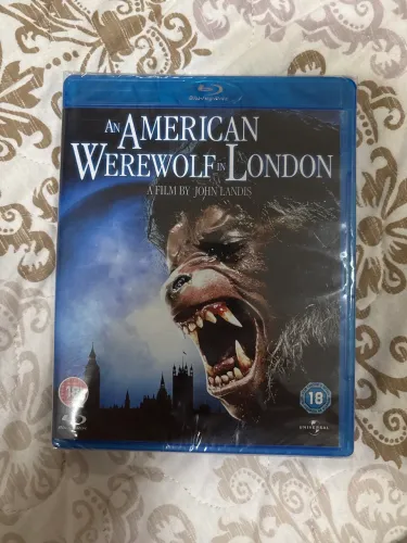 Bluray um lobisomem americano em Londres