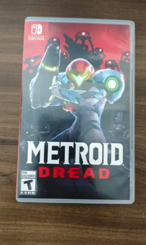 Jogo Nintendo Switch Metroid Dread midia fisica fisico