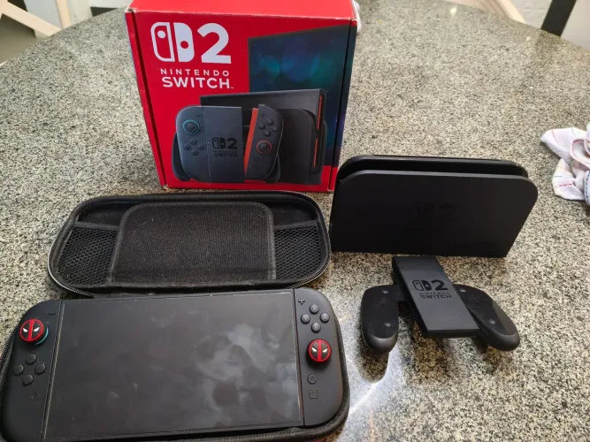 Nintendo switch 2 + acessórios 