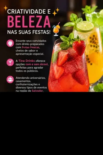 Cris drinks a qualidade faz grandes diferença