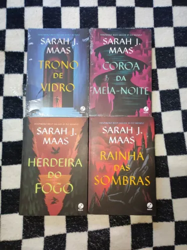 Livros Trono de Vidro 1 ao 4