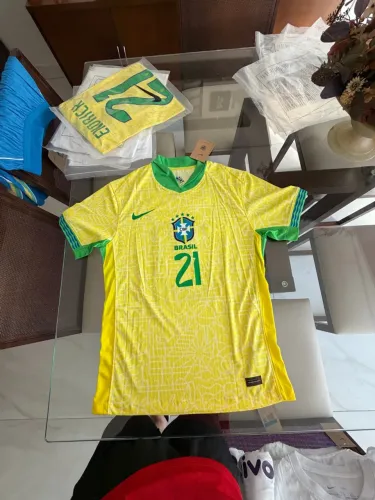 camisa brasil endrick