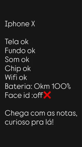 IPHONE X 256 gb
