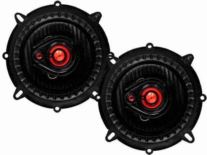 Par Alto Falante Bomber 5 Polegadas 100w Triaxial 4 Ohms