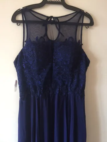 Vestido longo de festa (com etiqueta)