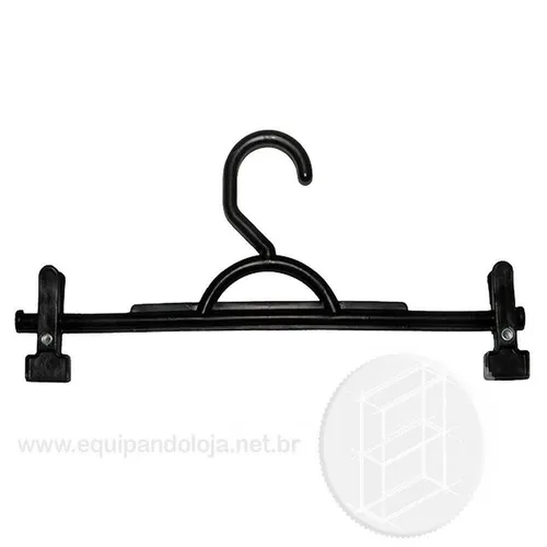 Cabide presilha preto