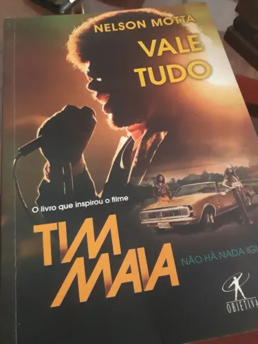 Livro Vale Tudo Tim Maia Nelson Motta