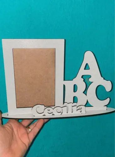 PORTA RETRATO ABC MDF