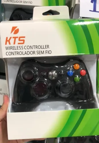 Controle Xbox 360 Sem Fio - Novo