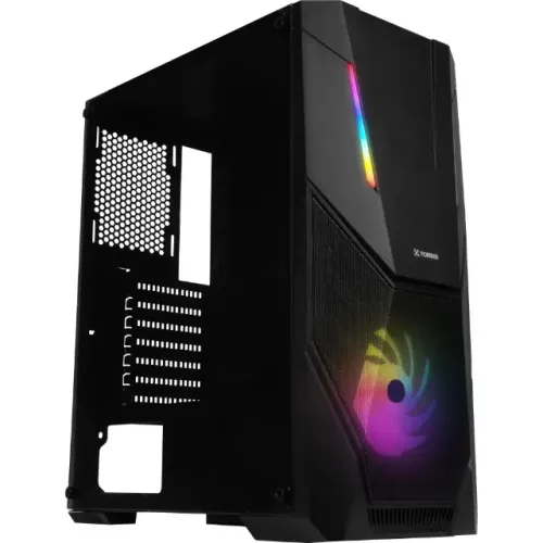 Gabinete Gamer Fortrek Mid Tower Black Hawk RGB Preto Loja Coimbra Computadores Entregamos