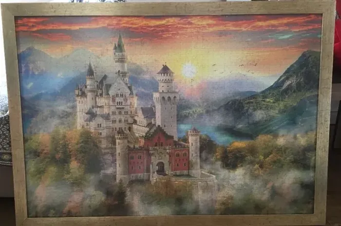 Quadro quebra cabeça Castelo de Neuschwanstein, Alemanha, 2000 peças