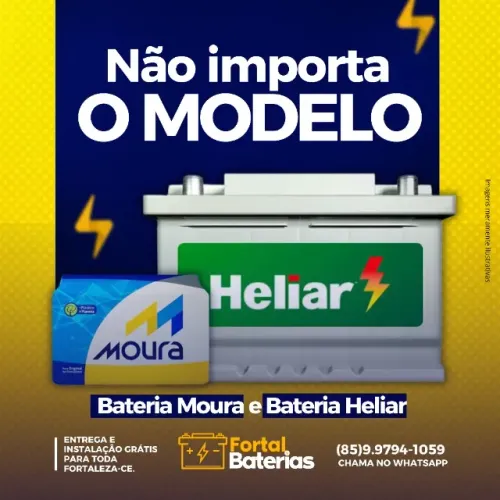 Oferta Especial - Bateria Automotiva 50Ah Recondicionada!