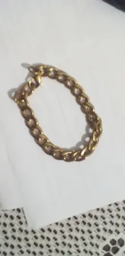 pulseira ouro maciço