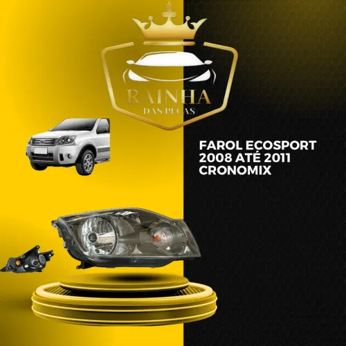 Farol Ecosport 2008 até 2011 Cronomix - ORIGINAL
