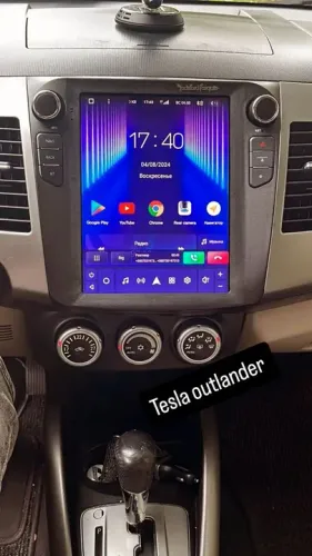 Multimídia tesla mitsubishi Outlander 