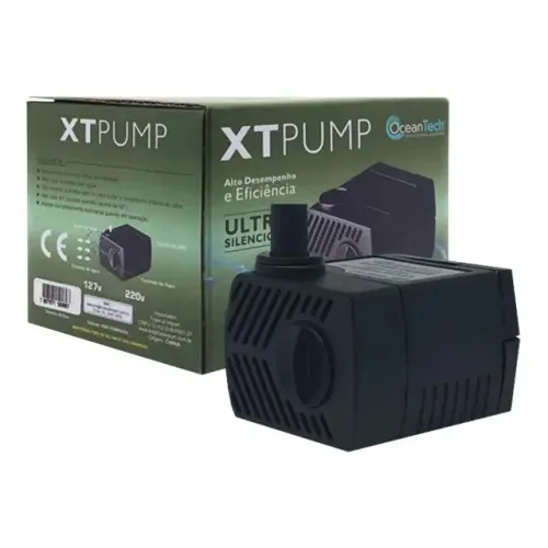 Bomba Submersa XT 240L/h Bombinha Motor para Aquários e Fontes Ocean Tech