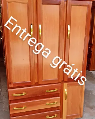 Guarda roupa de solteiro NOVO 3 portas direto da fábrica!