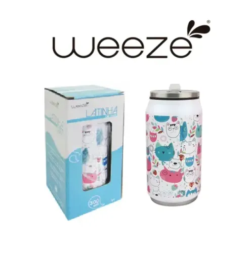 GARRAFA COPO TERMICO INFANTIL 300ML WEEZE
