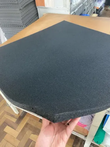 Piso emborrachado academia 1x1 15 mm