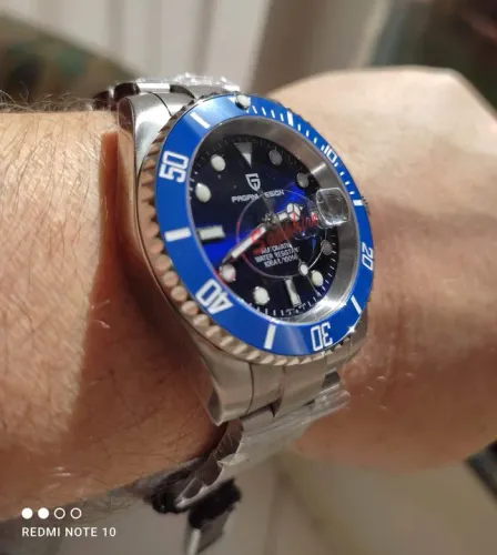 Relógio Automático Pagani Design Submariner